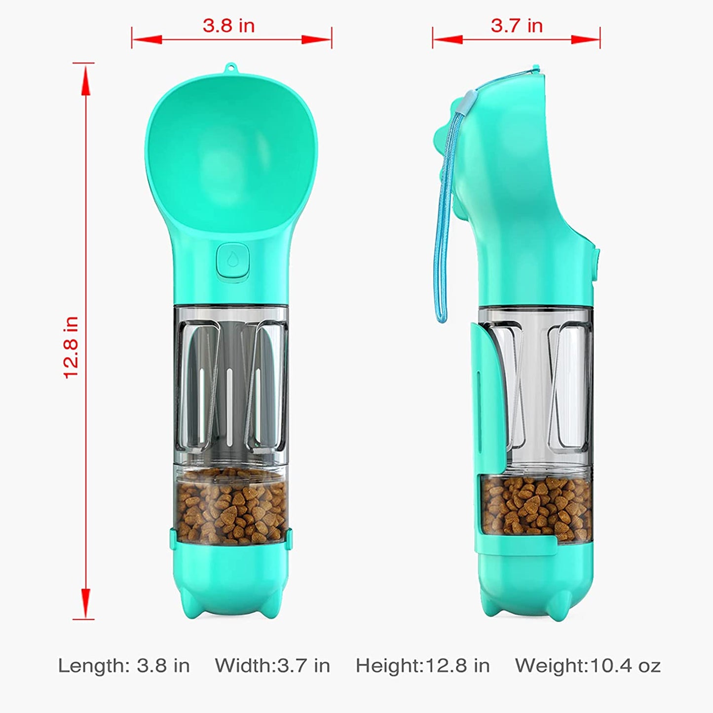 4 in 1 Dog Water Bottle