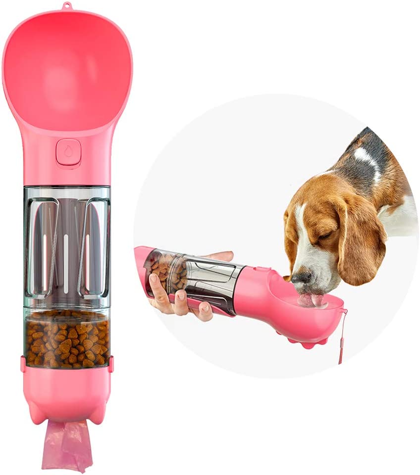 4 in 1 Dog Water Bottle