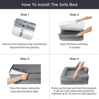 Bedsure Orthopedic Dog Bed