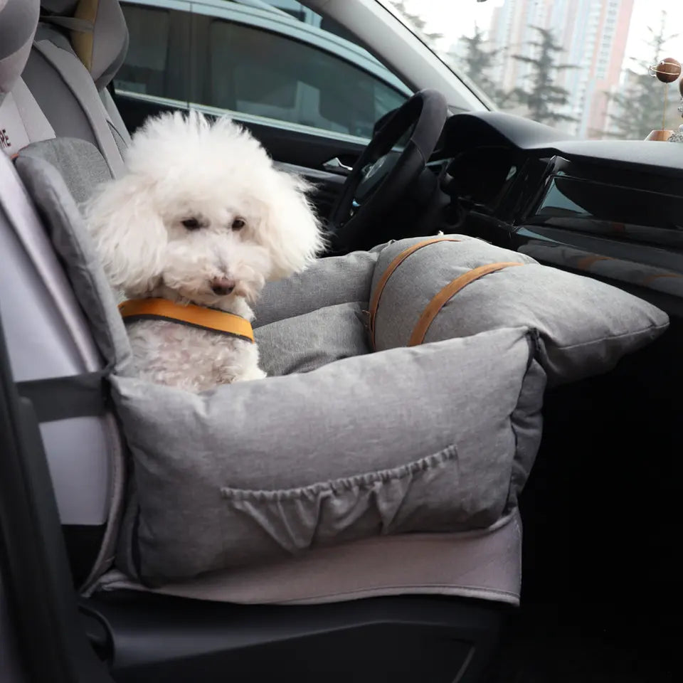 Fur baby car seat